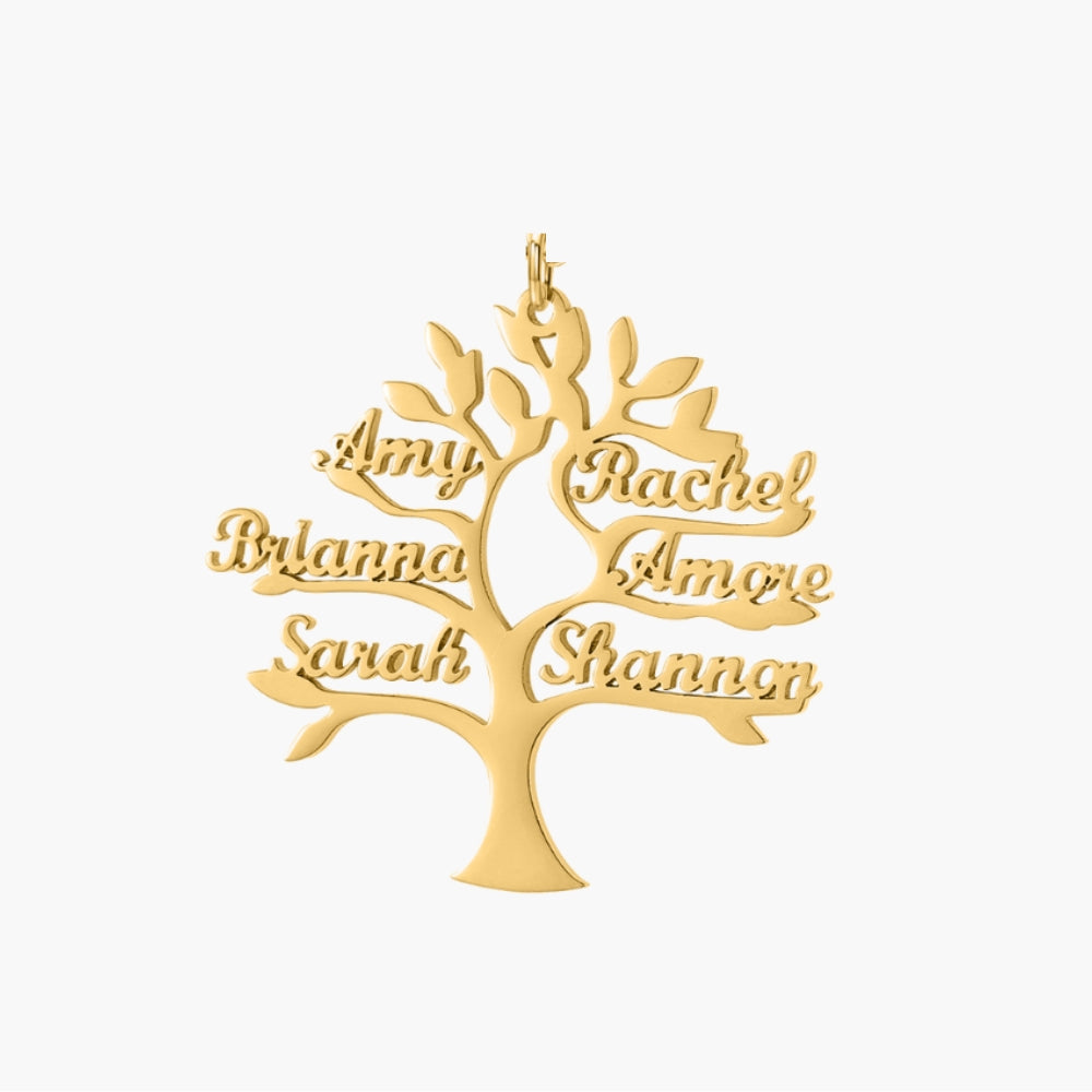Pendentif Arbre De Vie En Or Massif 18 Carats - Occasion