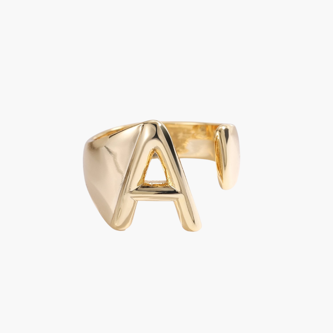TINGN Bagues en or pour femmes et filles - Bagues empilables réglables 14K anti-ternissement avec initiale en forme de cœur pour petit doigt - Bague réglable pour petit doigt pour femmes, jolie TINGN Bagues en or pour femmes et filles - Bagues empilables réglables 14K anti-ternissement avec initiale en forme de cœur pour petit doigt - Bague réglable pour petit doigt pour femmes, jolie