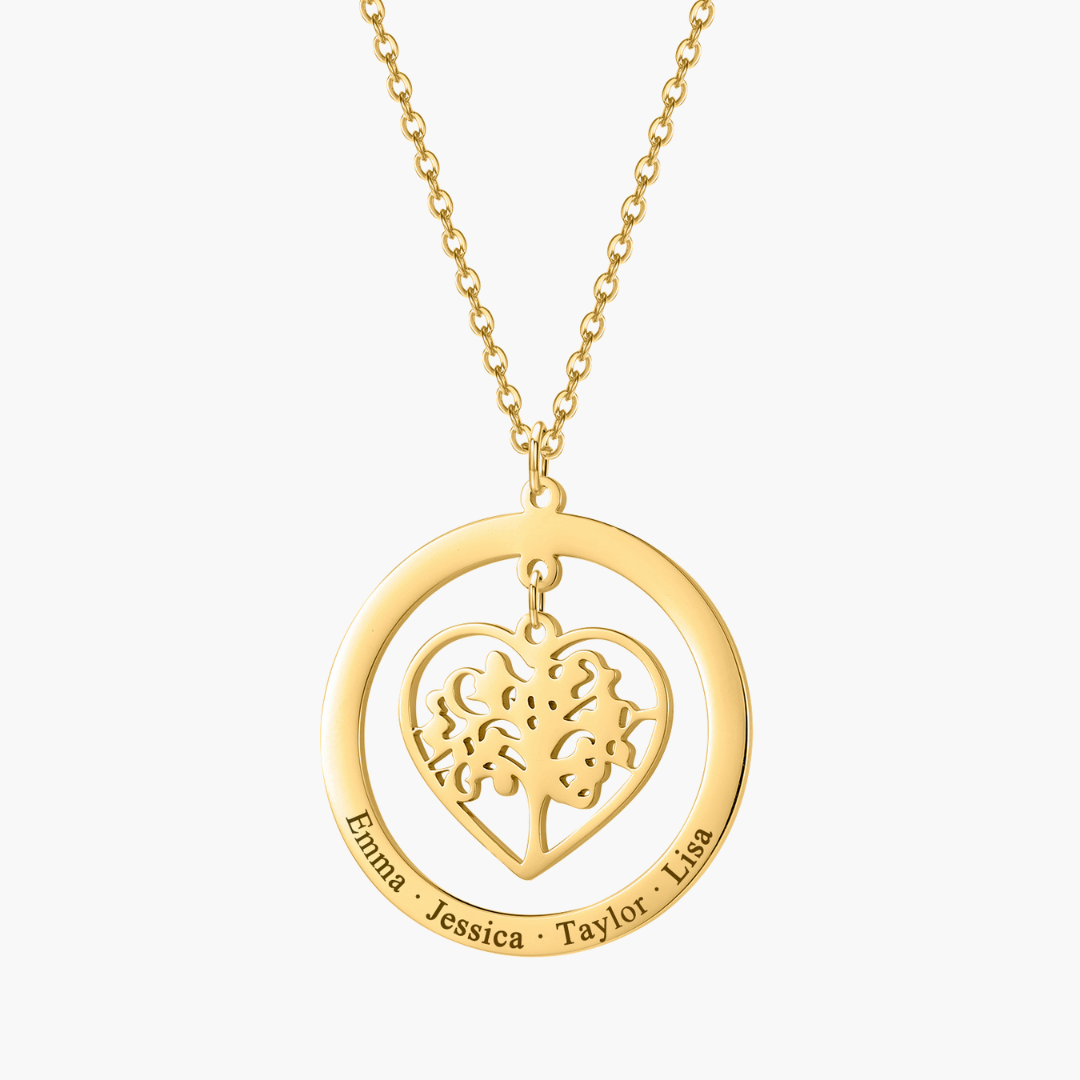 Collier Pendentif Or Rose GP - Message "la Vie Craint Sans Véritable Amour" - Magicbox