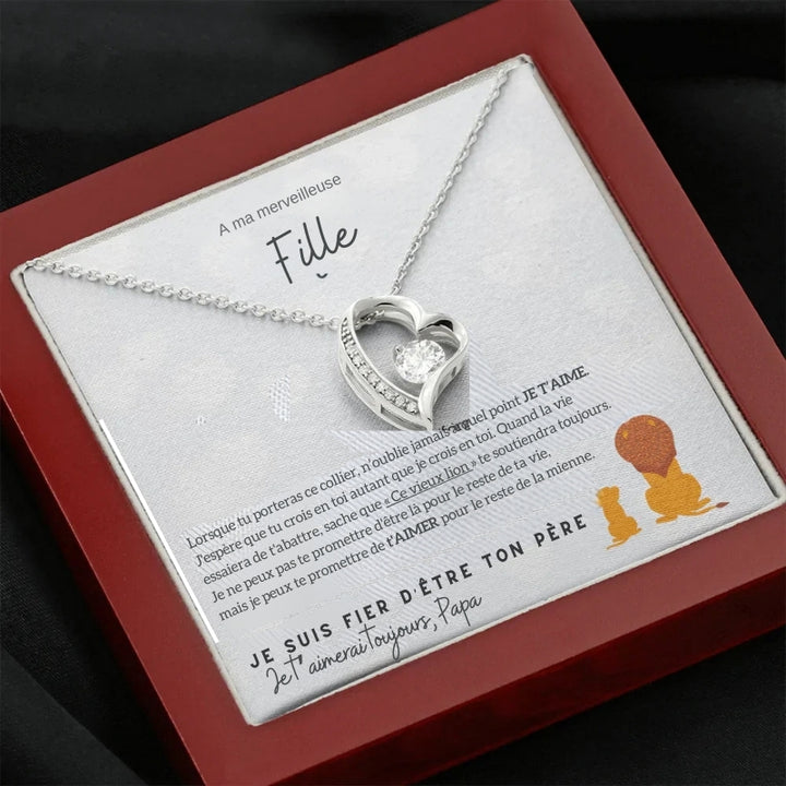 Collier Lettre Cœur Zircon Argent 925 – Initiale Femme Fille – Cadeau Anniversaire Noël Maman Amour