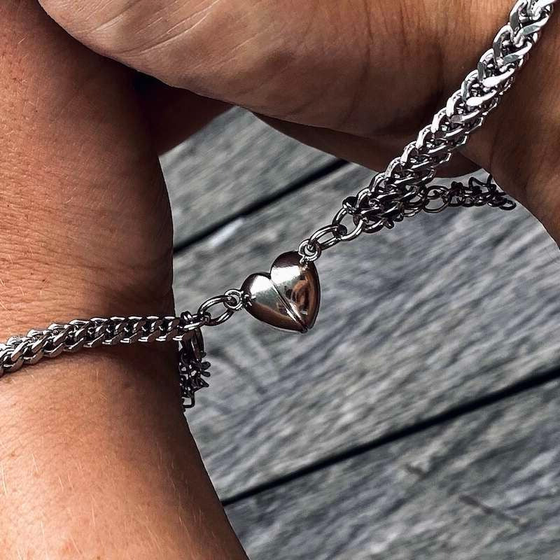 Set de Bracelets magnétiques pour couple