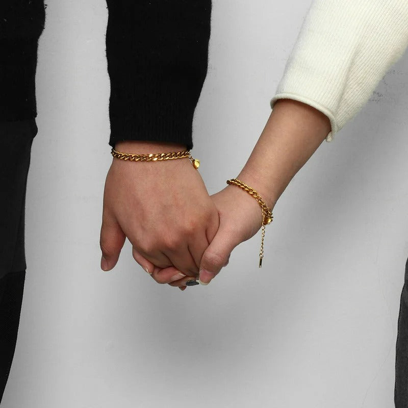 Bracelets Couple Amour Aimantés