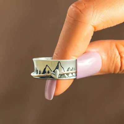 Bague Montagne Motif