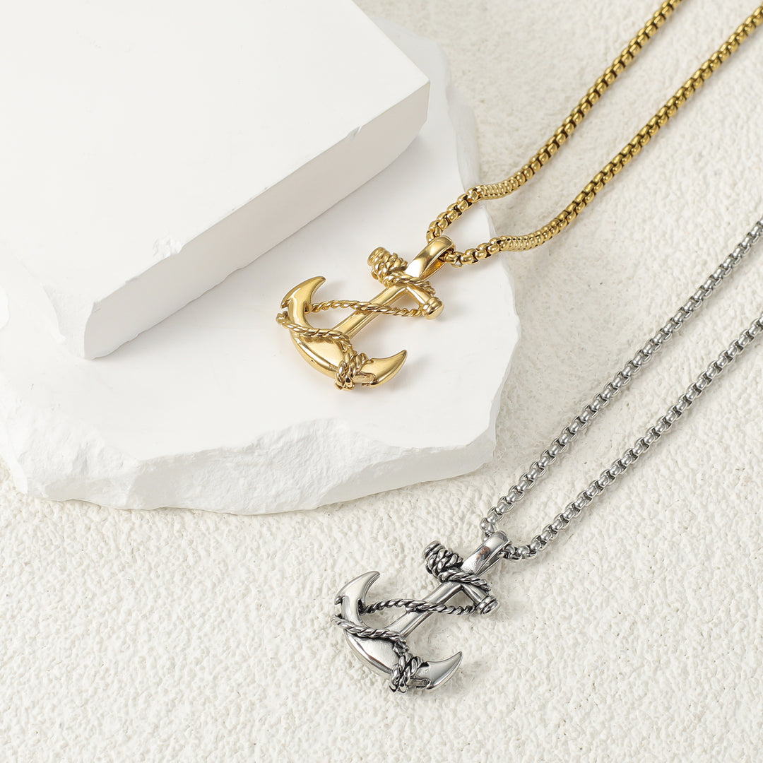 Vente Collier homme en acier style chaine mécanique