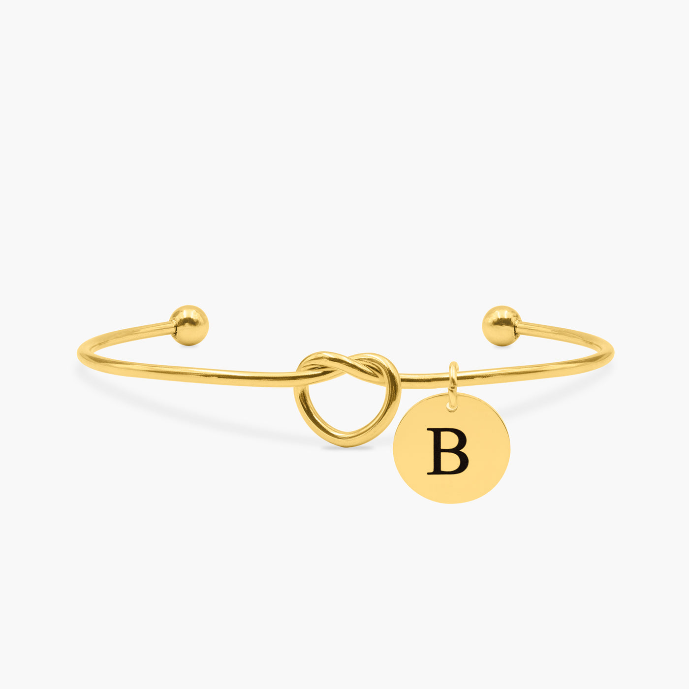 Bracelet Breloque Initiale
