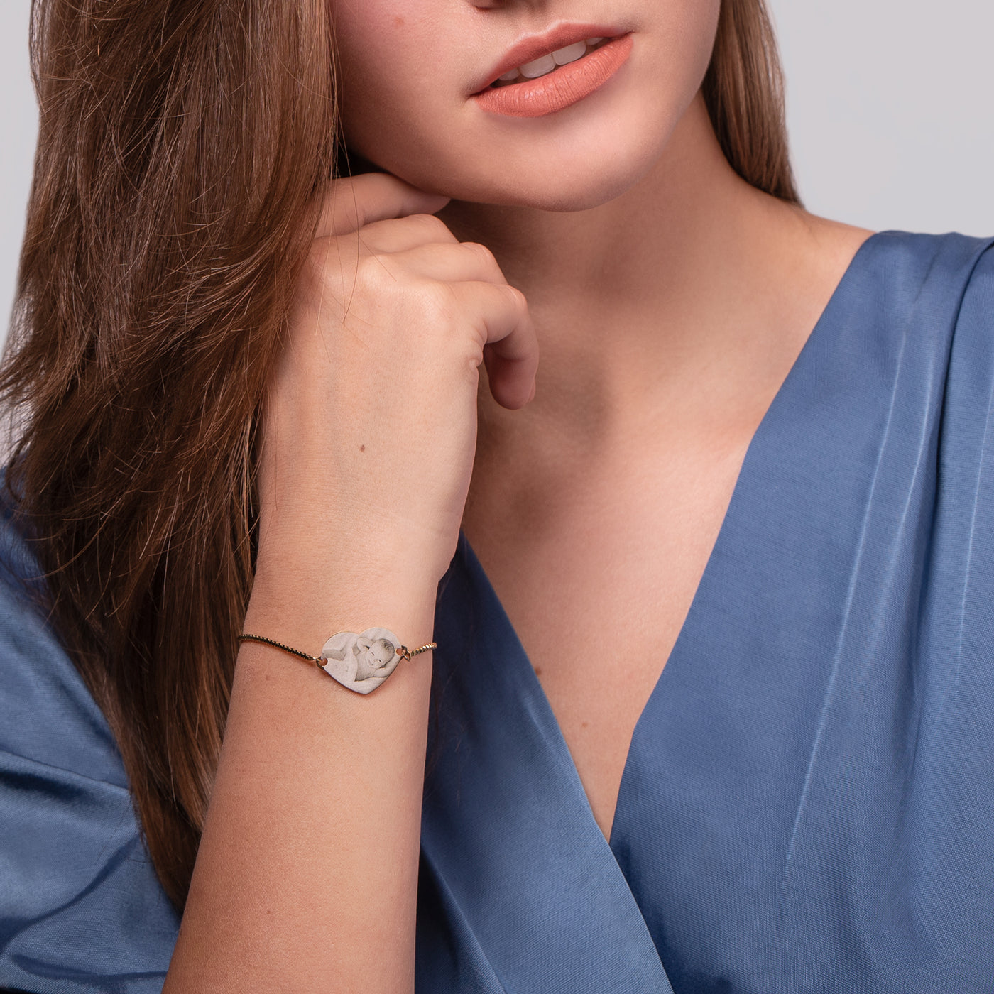 Amour & Bijoux - bracelet photo personnalisé